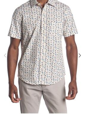 Men's Kennington Seashell AOP Shirt